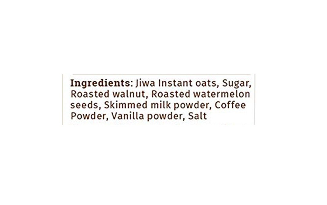 Jiwa Instant Oatmeal Vanilla Latte   Jar  800 grams